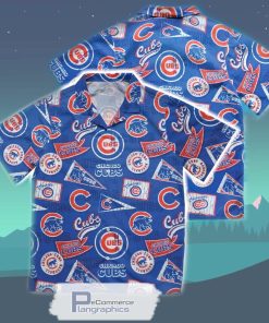chicago cubs pattern hawaiian shirt sport hawaiian summer shirt 1 afx0ln