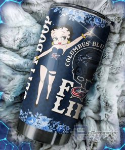 columbus blue jackets nhl tumbler betty boop design tumbler for nhl fans perfect for any occasion 1 af7j5x