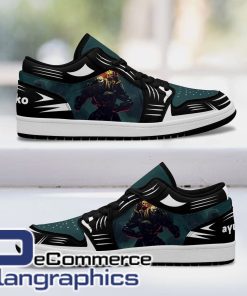 cyberpunk edgerunners adam smasher shoes anime low jordan sneaker 1 xrtbei