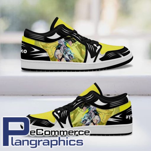 cyberpunk edgerunners cyberpunk edge runners shoes anime low jordan sneaker 1 hq77gr