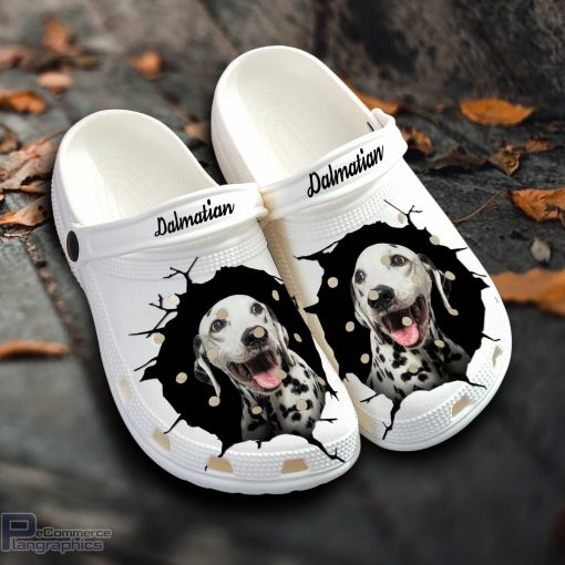 dalmatian custom name crocs shoes love dog crocs 1 l1e3kp