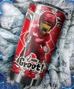 detroit red wings nhl tumbler featuring groot design perfect for fans 1 fqtuc6