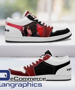 dororo hyakkimaru redblack shoes anime low jordan sneaker 1 vghava