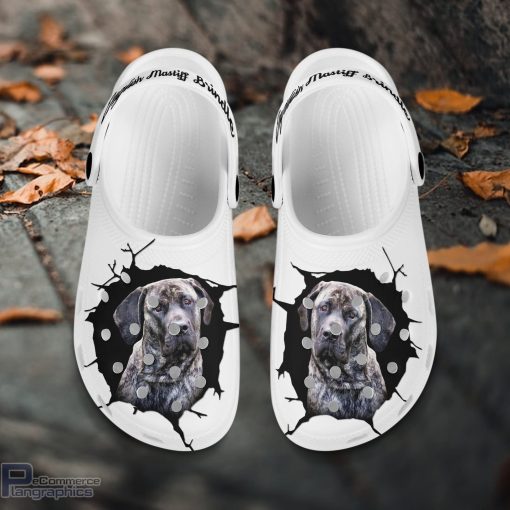 english mastiff brindle custom name crocs shoes love dog crocs 2 zohq3l