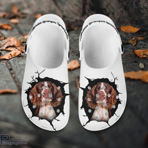 english springer spaniel custom name crocs shoes love dog crocs 2 lo6moc