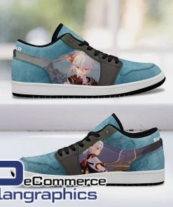 genshin impact kazuha shoes anime low jordan sneaker 1 mgspld