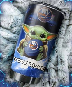 get this cute baby yoda nhl tumbler for your new york islanders collection 1 mzuhae