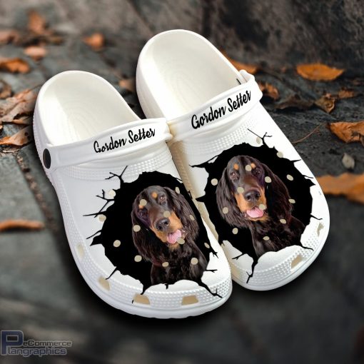 gordon setter custom name crocs shoes love dog crocs 1 u7kyru