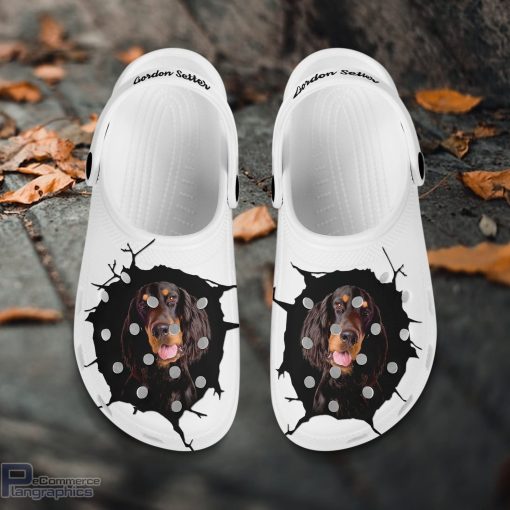 gordon setter custom name crocs shoes love dog crocs 2 cfmcac