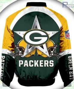 green bay packers bomber jacket graphic running men gift for fans 2 wp2zlg