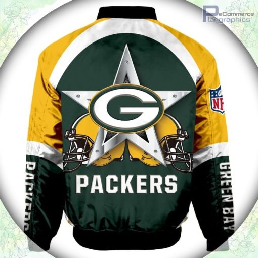 green bay packers bomber jacket graphic running men gift for fans 2 wp2zlg
