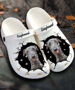 greyhound custom name crocs shoes love dog crocs 1 njsslo