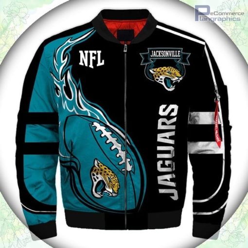 jacksonville jaguars bomber jacket fashion mens winter coat gift for fans 1 iuozdj