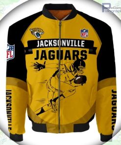 jacksonville jaguars bomber jacket graphic running men gift for fans 1 mvpvdg