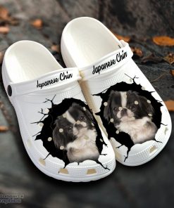 japanese chin custom name crocs shoes love dog crocs 1 p0t6vr
