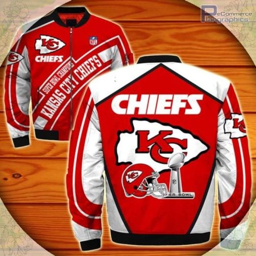 kansas city chiefs jacket super bowl champions winter coat gift for fan 1 gwwwm5