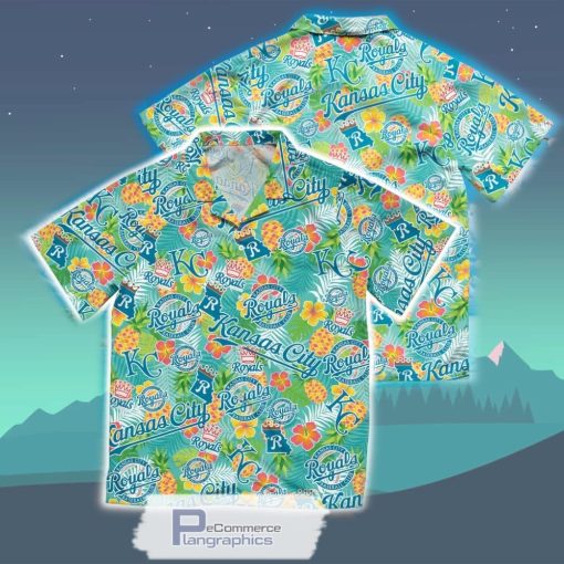 kansas city royals tropical hawaiian shirt sport hawaiian summer shirt 1 no0jj8