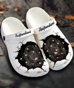 newfoundland custom name crocs shoes love dog crocs 1 rrwpdh