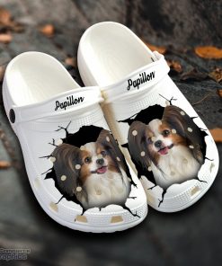 papillon dog custom name crocs shoes love dog crocs 1 ll7qpy