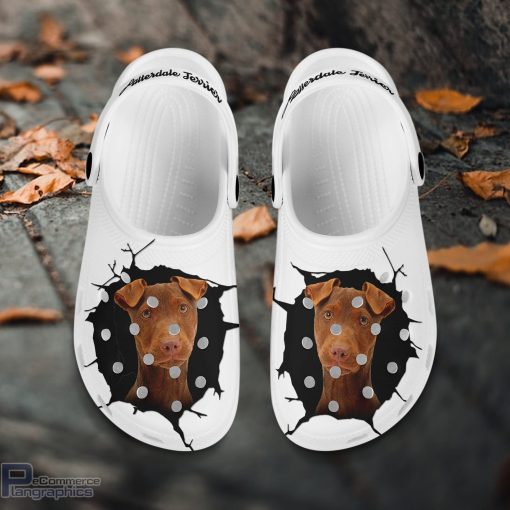 patterdale terrier custom name crocs shoes love dog crocs 2 vns52v