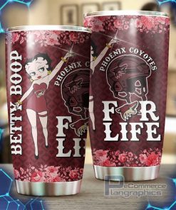 phoenix coyotes nhl tumbler betty boop design tumbler for nhl fans perfect for any occasion 2 kermjt