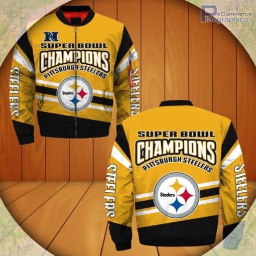 pittsburgh steelers bomber jacket style 2 winter coat gift for fan 1 brp05m