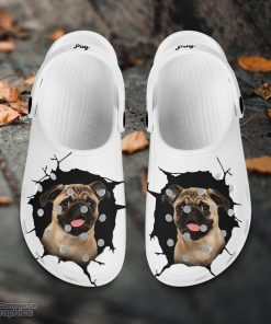 pug custom name crocs shoes love dog crocs 2 koukrn