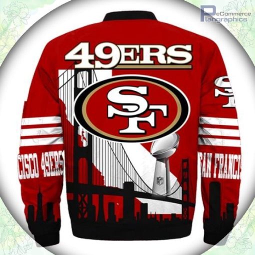 san francisco 49ers bomber jacket style 2 winter coat gift for fan 4 twnc5k