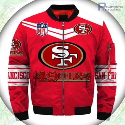 san francisco 49ers bomber jacket style 4 winter coat gift for fan 2 xyqdmd