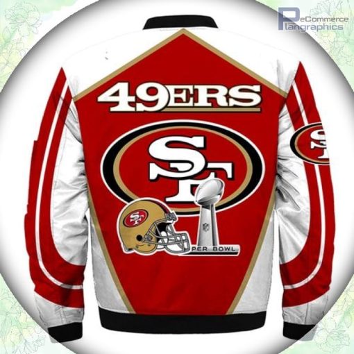san francisco 49ers bomber jacket super bowl champions winter gift for fan 2 rpvkax