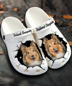 shetland sheepdog custom name crocs shoes love dog crocs 1 jirbvk