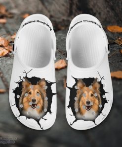 shetland sheepdog custom name crocs shoes love dog crocs 2 zan1l2
