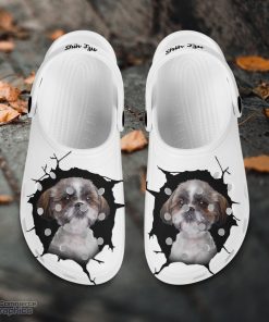 shih tzu custom name crocs shoes love dog crocs 2 lzebfs