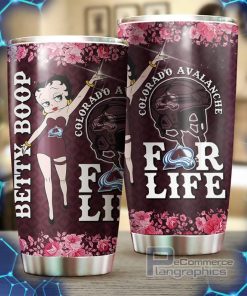 show some love for avalanche with this betty boop nhl tumbler 2 nqcqru