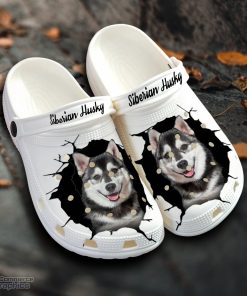 siberian husky custom name crocs shoes love dog crocs 1 tqn2hv