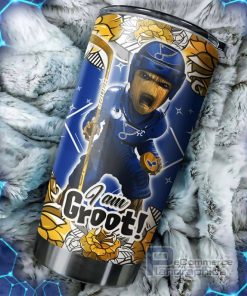 st louis blues nhl tumbler featuring groot design perfect for fans 1 lbvsgk