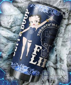 toronto maple leafs nhl tumbler betty boop design tumbler for nhl fans perfect for any occasion 1 kghgxh
