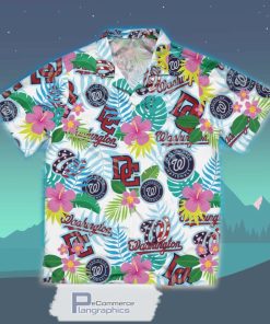 washington nationals tropical hawaiian shirt sport hawaiian summer shirt 2 ysvoim