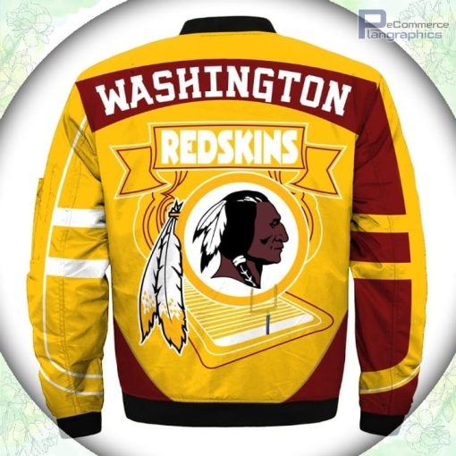 washington redskins bomber jacket fashion winter coat gift for fan 2 no8aqv