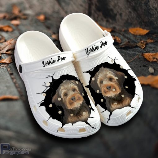 yorkie poo custom name crocs shoes love dog crocs 1 rw2rs4