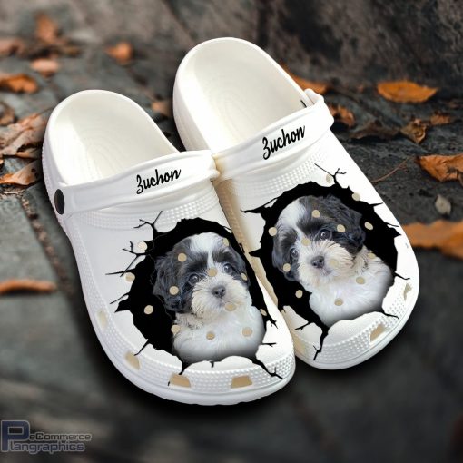 zuchon custom name crocs shoes love dog crocs 1 e6uepf