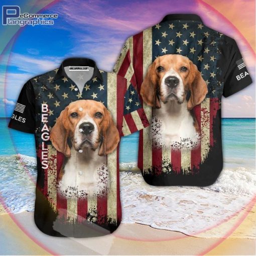 beagle dog american flag vintage aloha hawaiian shirts dog lovers beagle dog american flag vintage aloha hawaiian shirts dog lovers 2 c6gi6t