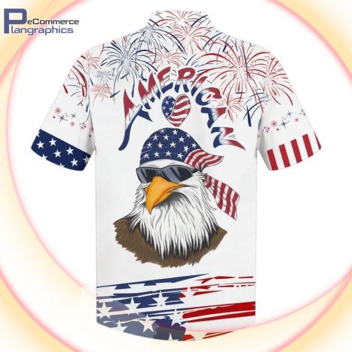 cool eagle american aloha hawaiian shirts us flag independence day aloha hawaiian shirt 2 gqwckx