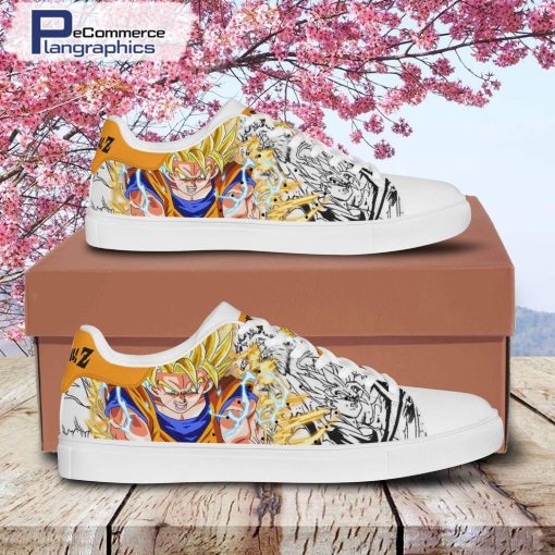 goku custom shoes super saiyan dragon ball z skate shoes 1 huouco