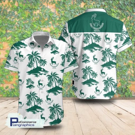 hertfordshire county cricket club palm island short sleeve shirt summer hawaiian shirt xwpzwh