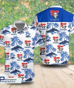 newcastle knights palm island short sleeve shirt summer hawaiian shirt xhgyd6
