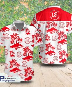 welsh fire palm island short sleeve shirt summer hawaiian shirt johndt