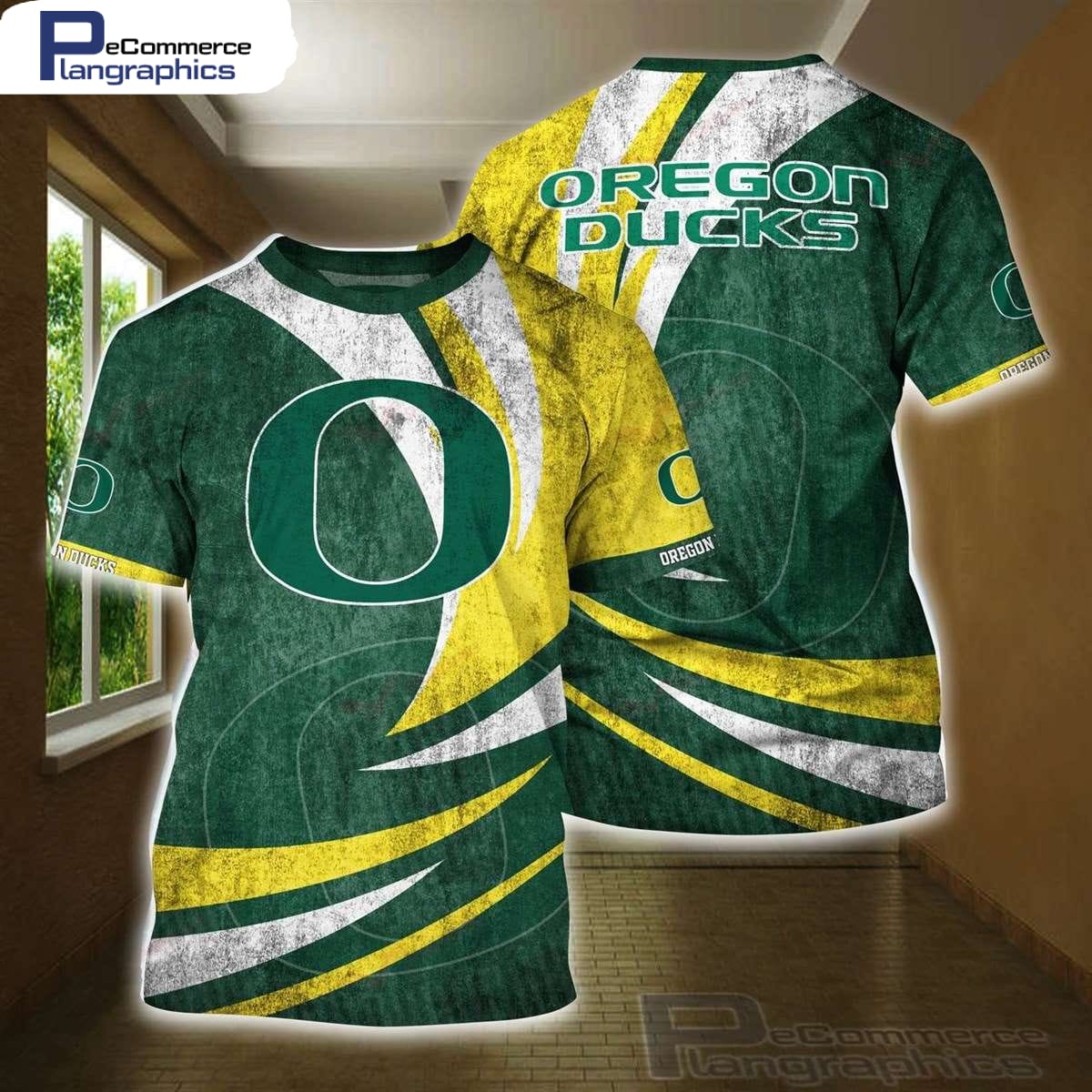 Oregon Ducks NCAA All Over Printed T-Shirt