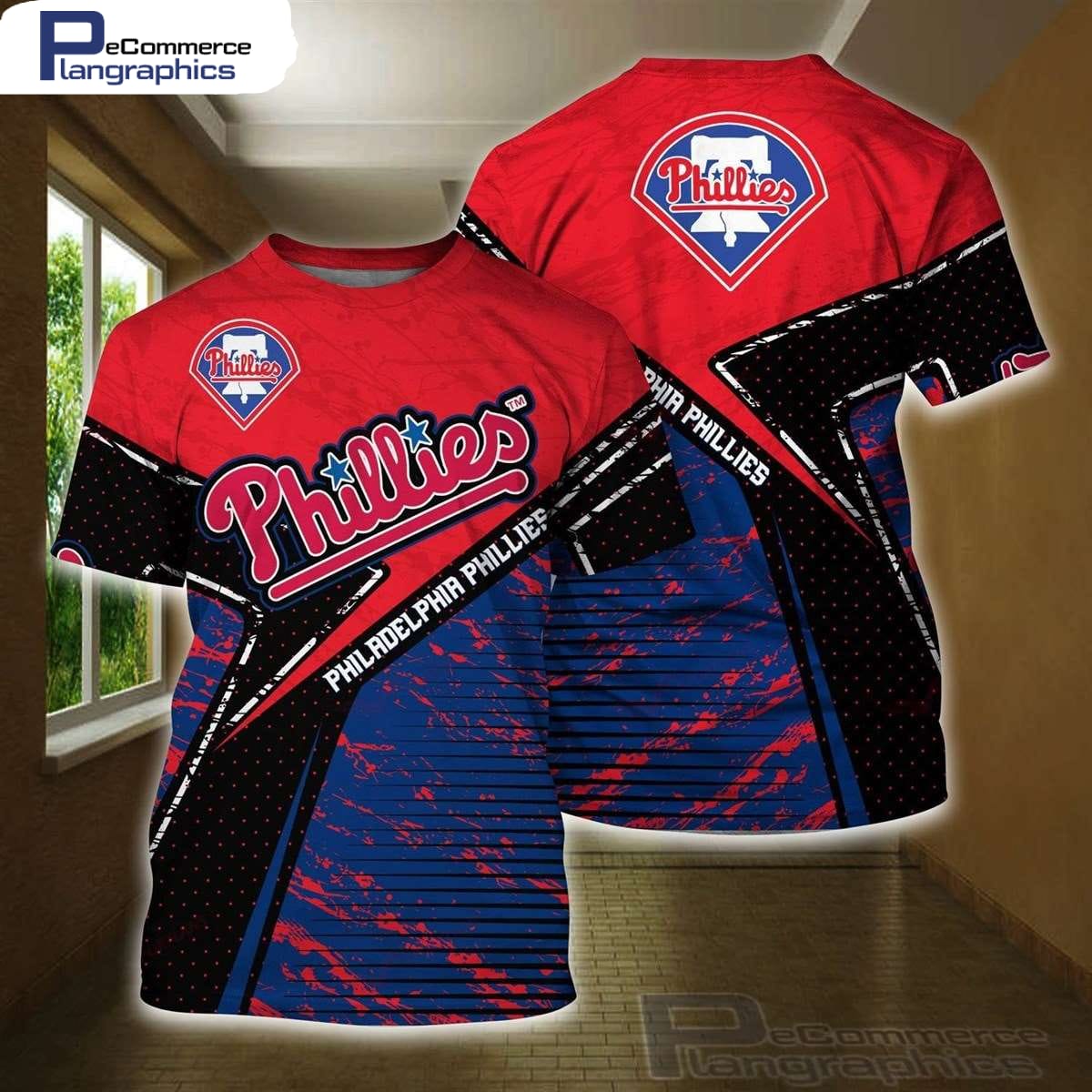 Philadelphia Phillies MLB 3D AOP Unisex T-Shirt