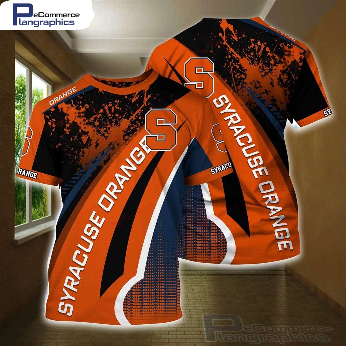 Syracuse Orange NCAA All Over Printed T-Shirt